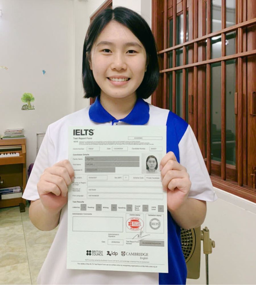 Nguyễn Hải Anh 7.0 IELTS