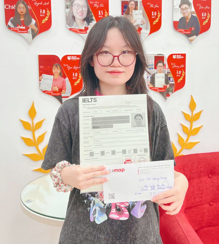 Trần Thị Khánh Huyền 7.5 IELTS