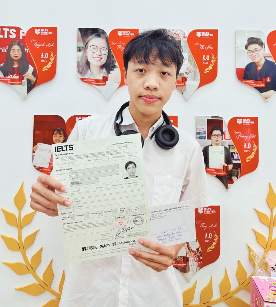 Nguyễn Đăng Khôi 7.0 IELTS