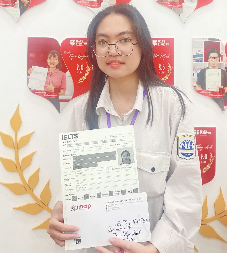 Trần Ngọc Minh 7.0 IELTS