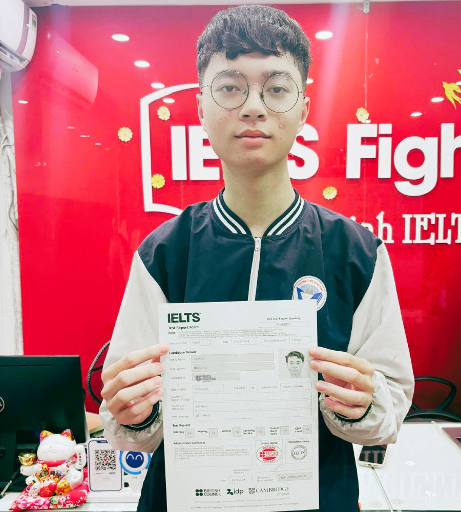 Nguyễn Ngọc Đức 7.0 IELTS