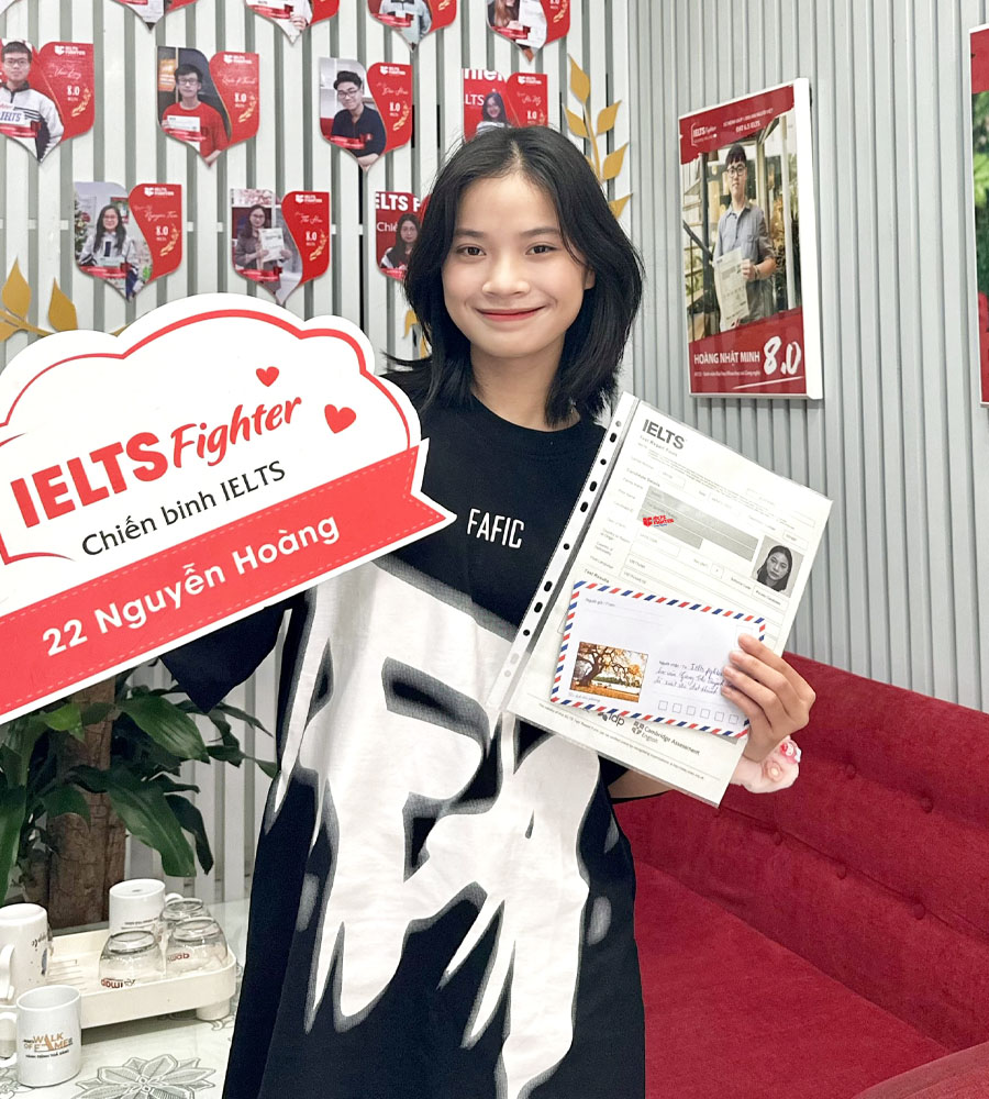 Giang Thị Quỳnh Trang 7.0 IELTS