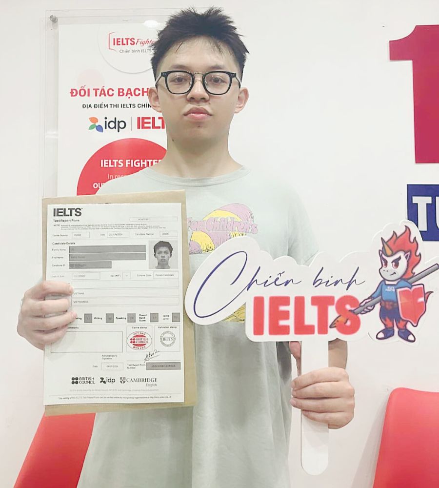 Lê Minh Thành 7.0 IELTS