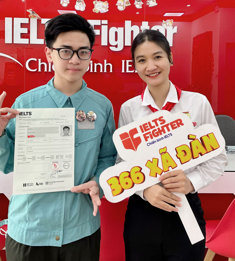 Nguyễn Thế Hải Long 7.5 IELTS