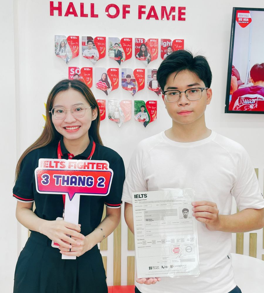 Trịnh Phước Vinh 7.5 IELTS