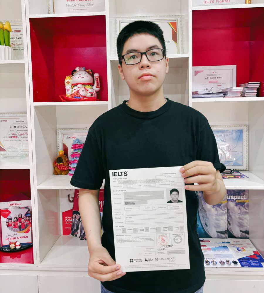 Vũ Hoàng Long  7.0 IELTS