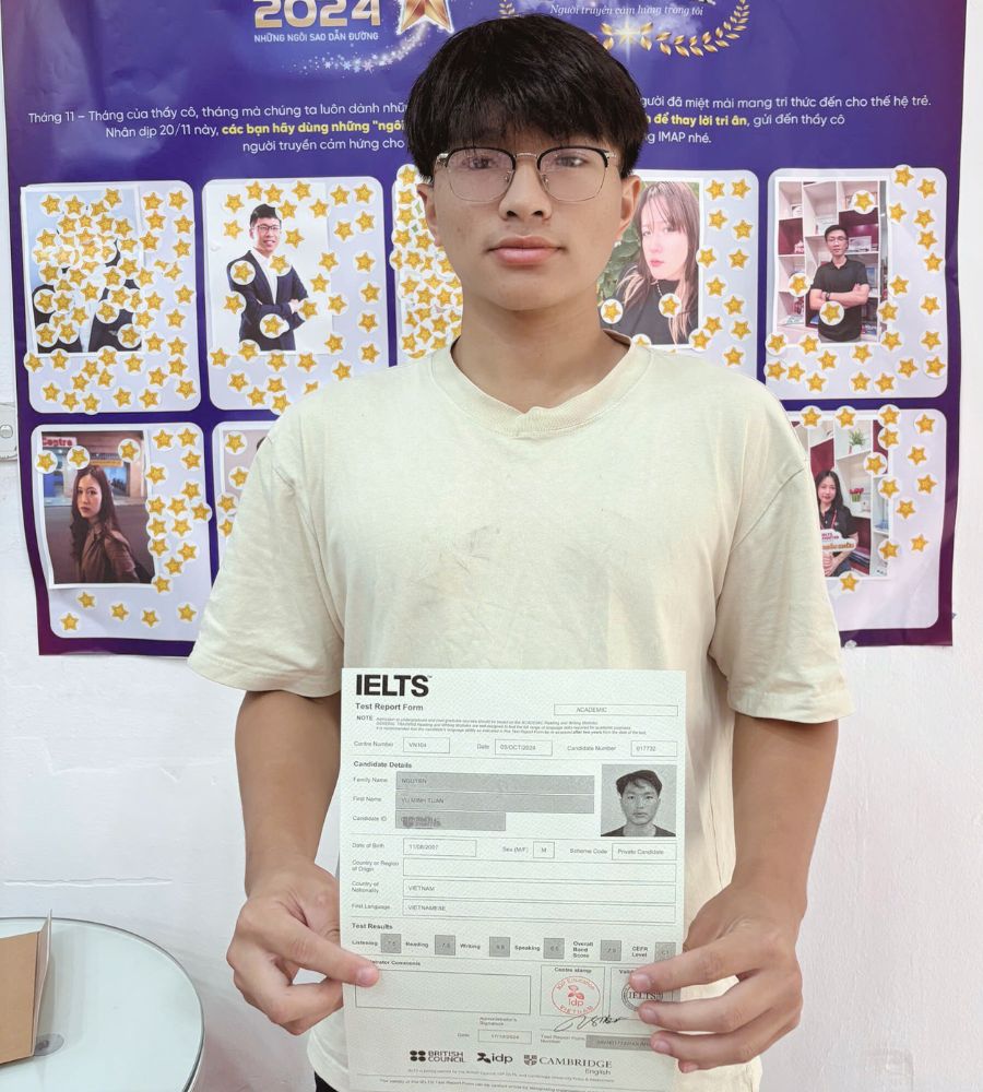 Nguyễn Vũ Minh Tuấn 7.0 IELTS
