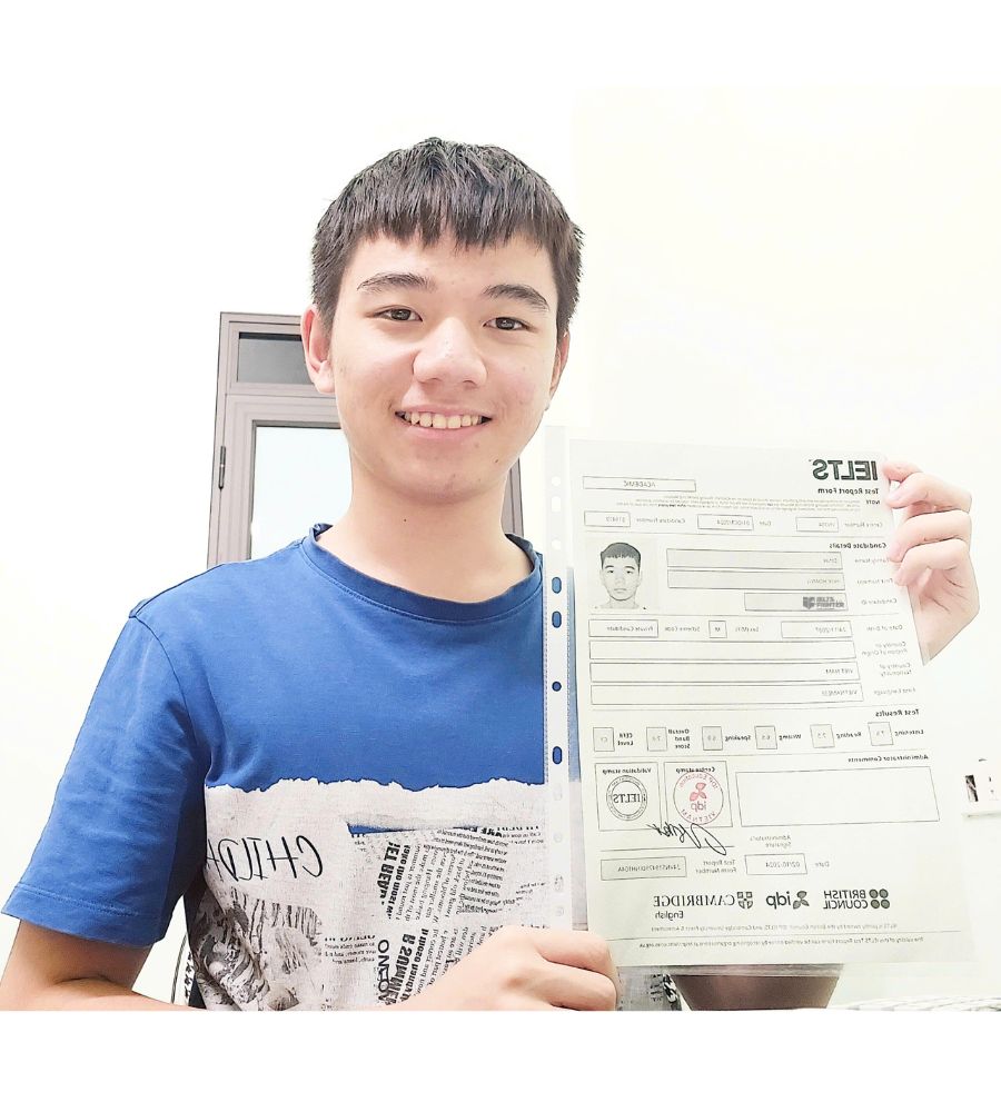 Đinh Duy Hoàng  7.0 IELTS