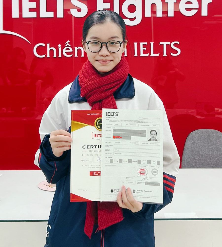 Kh&aacute;nh Thư 7.0 IELTS