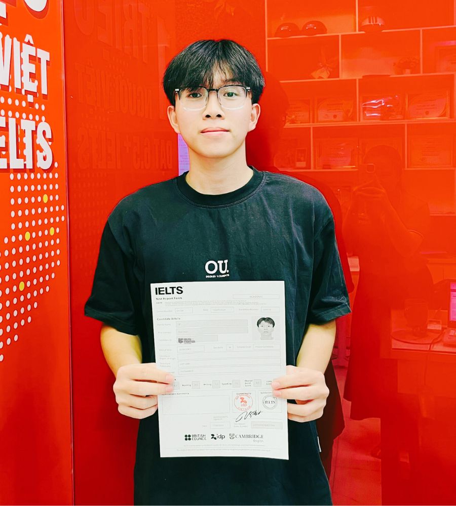 L&ecirc; Đức Huy&nbsp;8.0 IELTS