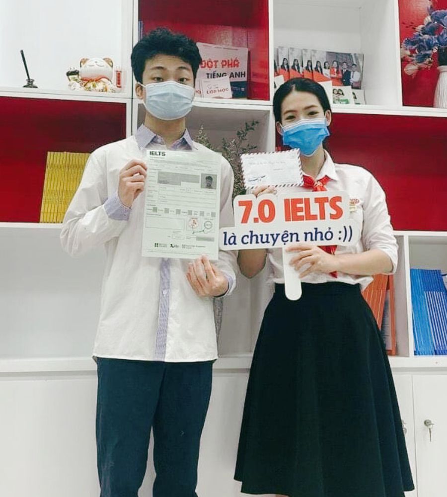Việt h&ugrave;ng 8.0 IELTS 