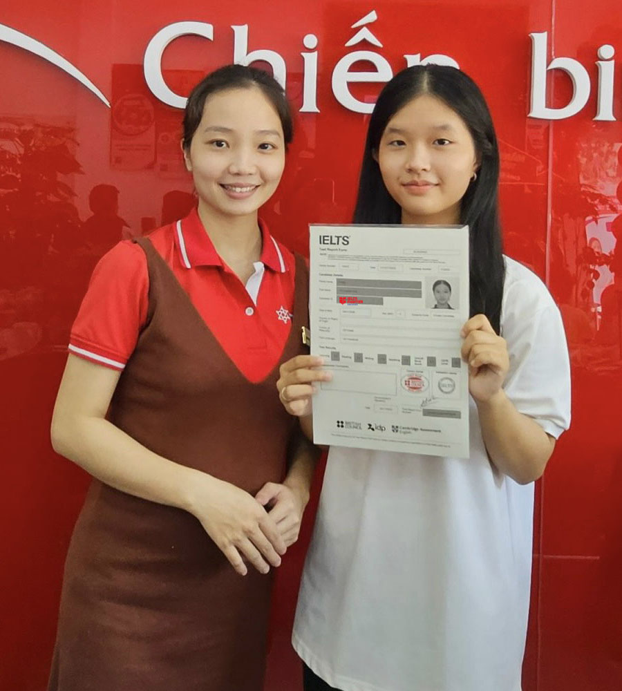 Kh&aacute;nh Chi - học vi&ecirc;n H&agrave; Tĩnh 8.5 IELTS