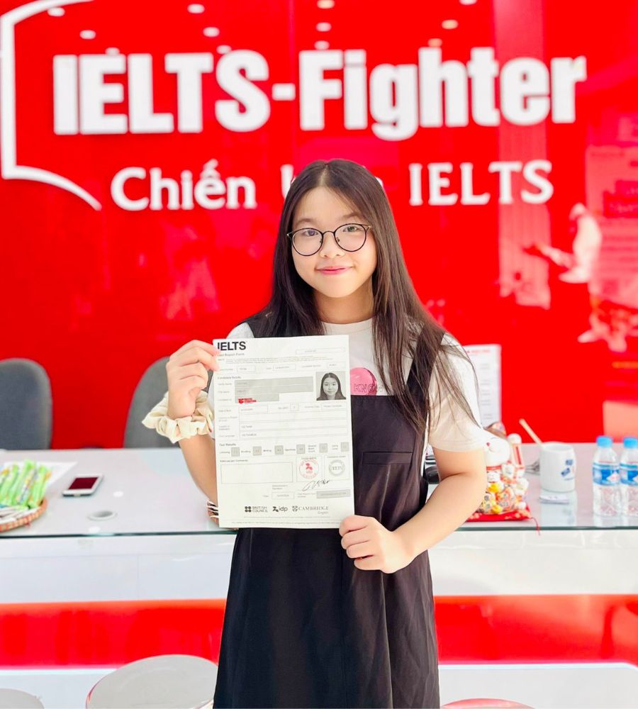 Đan Vy 7.0 IELTS