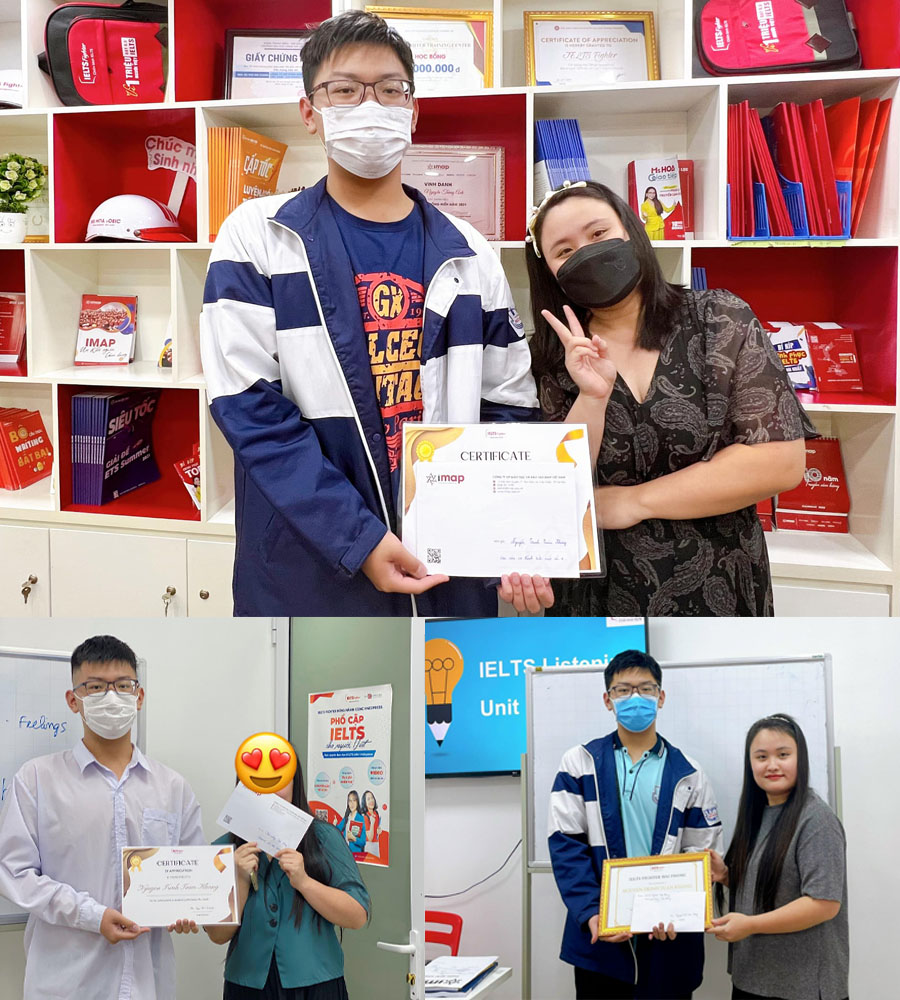 tuấn khang 7.5 IELTS