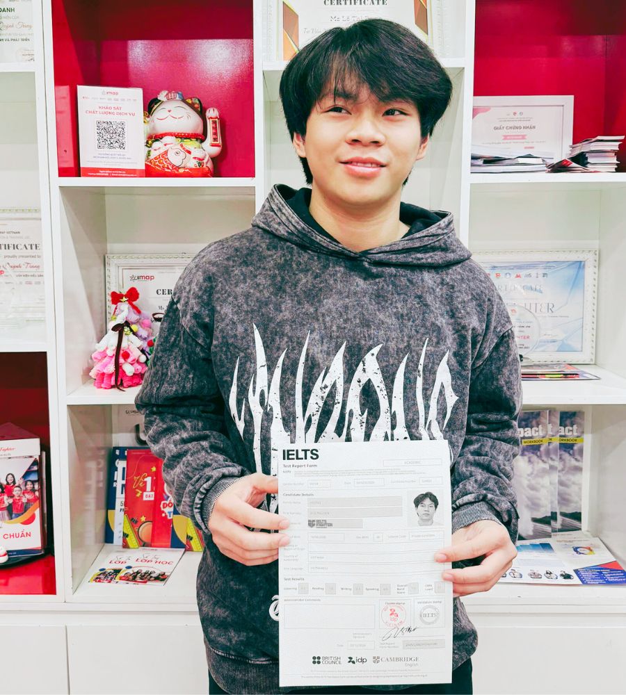 Ho&agrave;ng Đức Nguy&ecirc;n 7.0 IELTS