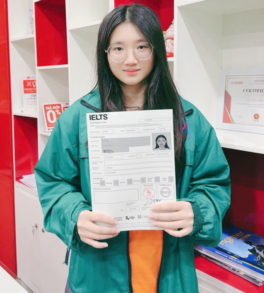 Nguyễn L&ecirc; Lan Trinh  7.0 IELTS