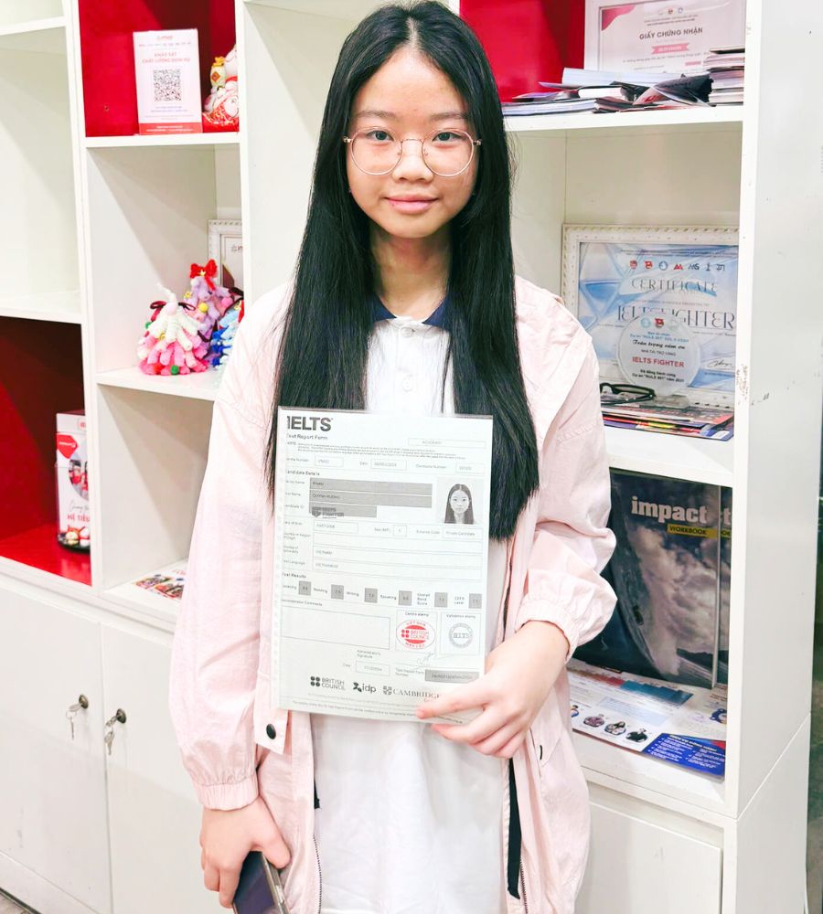 Phạm Quỳnh Hương  7.0 IELTS