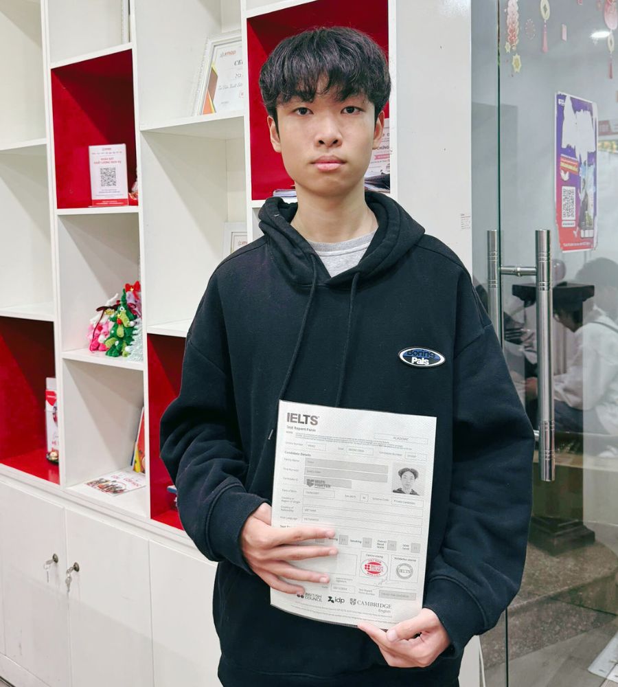Đinh Đăng Nam 7.0 IELTS