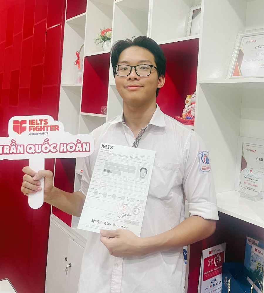 L&ecirc; Đức Mạnh  8.0 IELTS