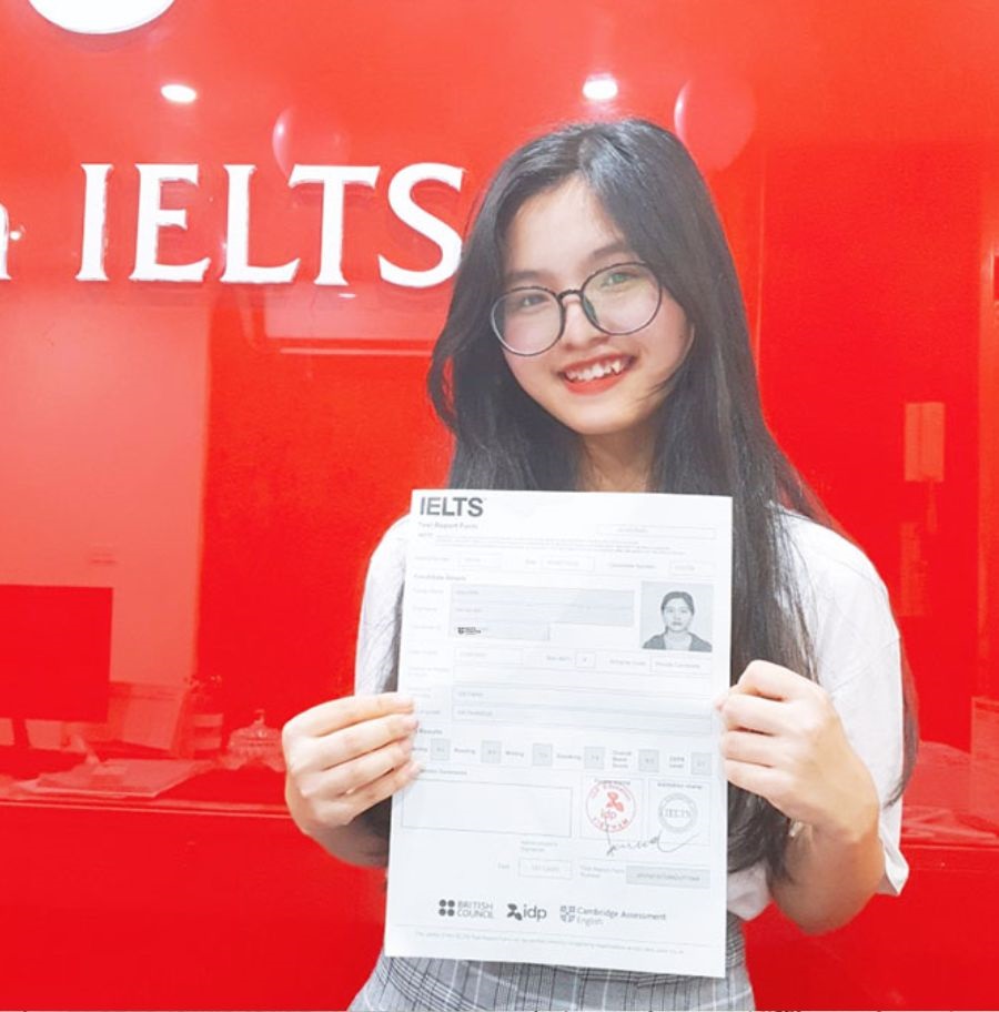 Nguyễn H&agrave; My&nbsp; 8.0&nbsp;IELTS