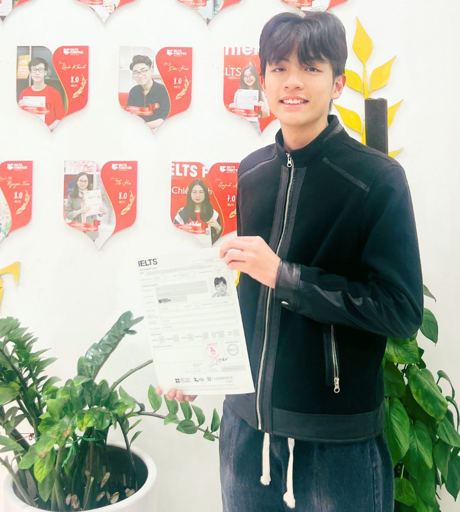 Ng&ocirc; Trường Th&agrave;nh  7.0 IELTS