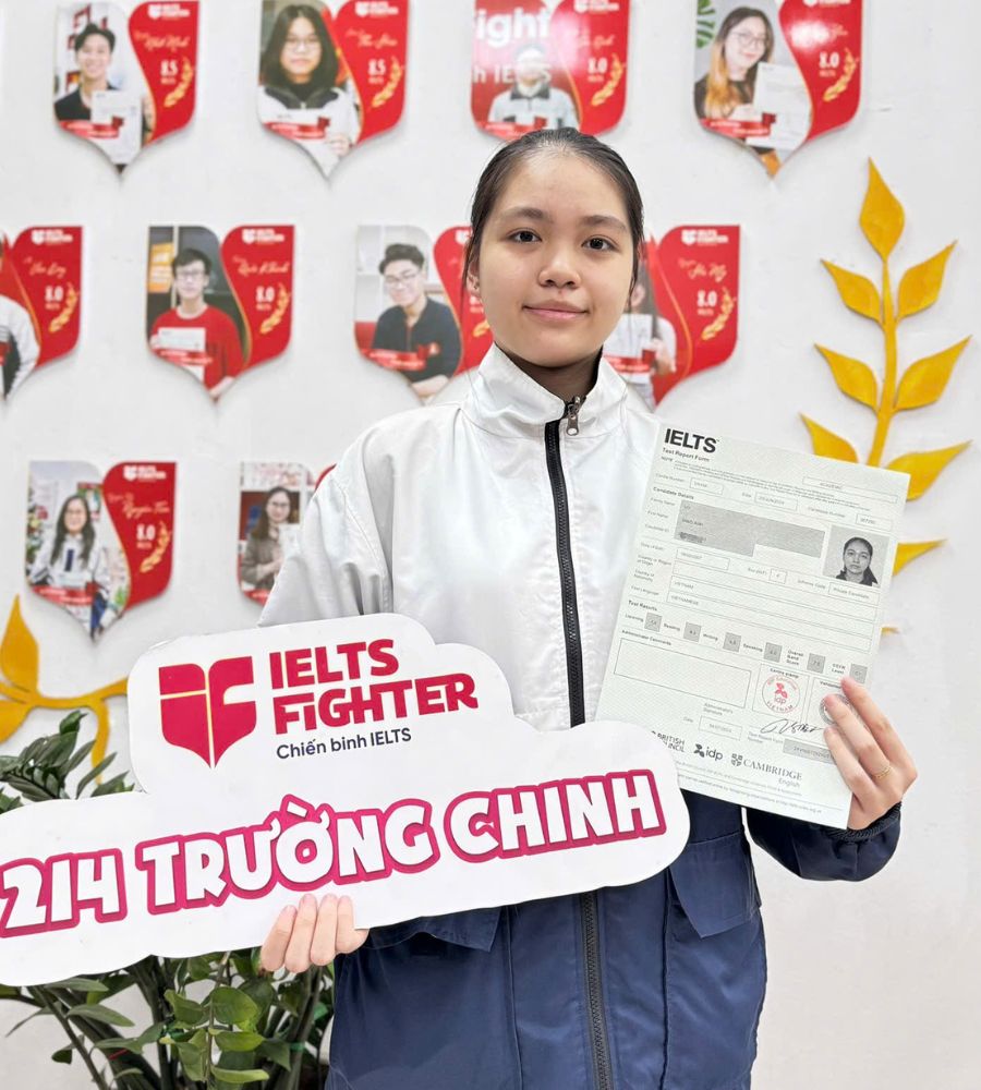 Vũ Thảo Anh 7.0&nbsp;IELTS
