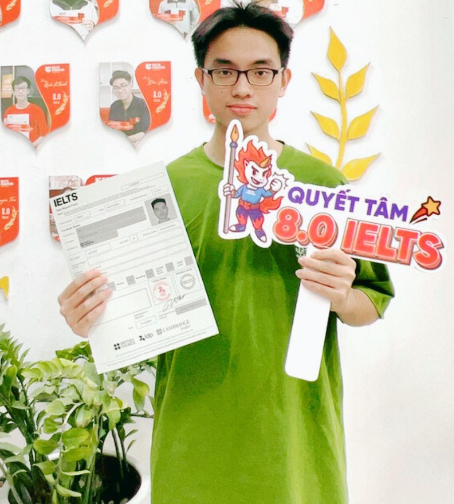 Bùi Trí Khôi Nguyên 8.0 IELTS