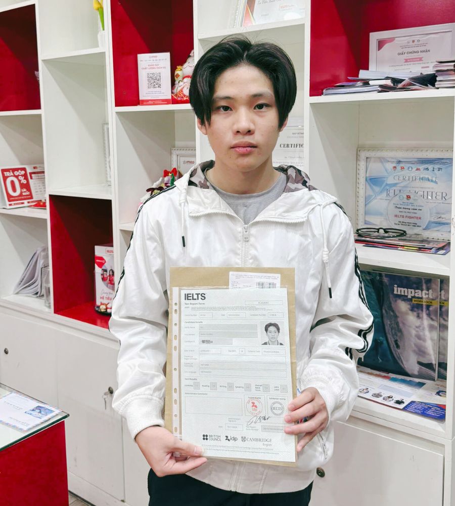 Vũ Mạnh Cường 7.0 IELTS
