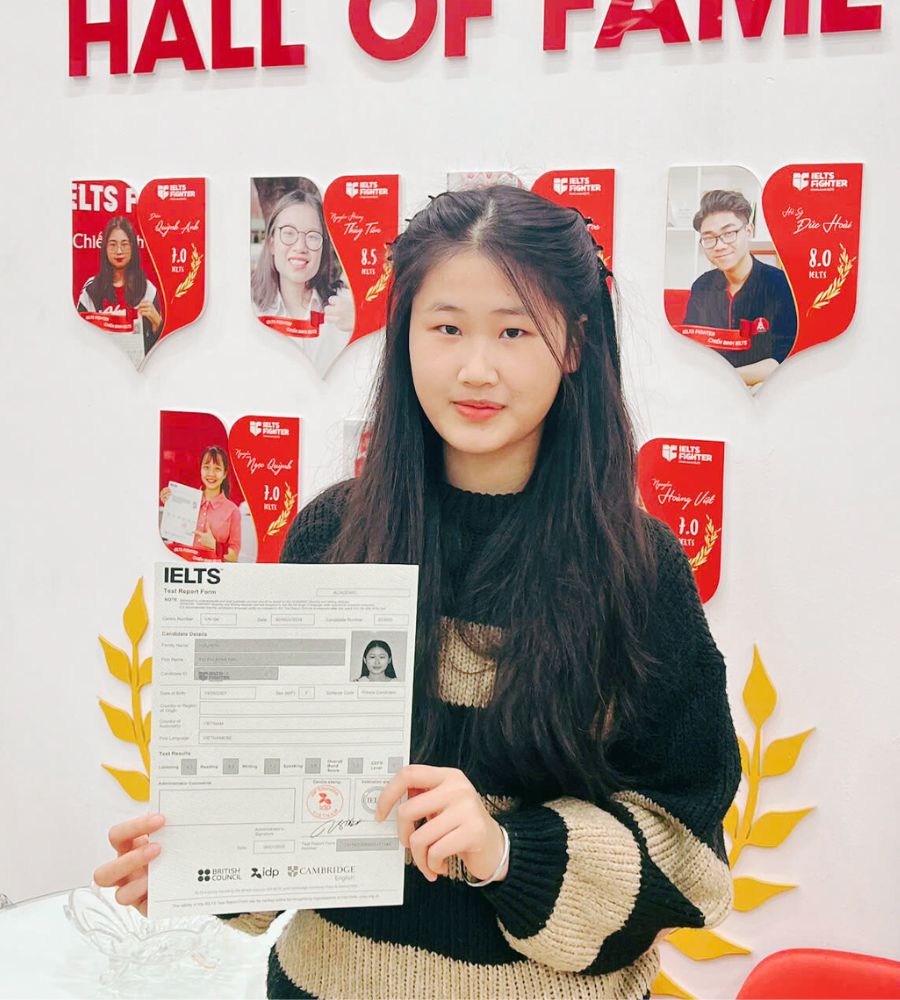 Nguyễn Thị Phương Mai 7.0 IELTS