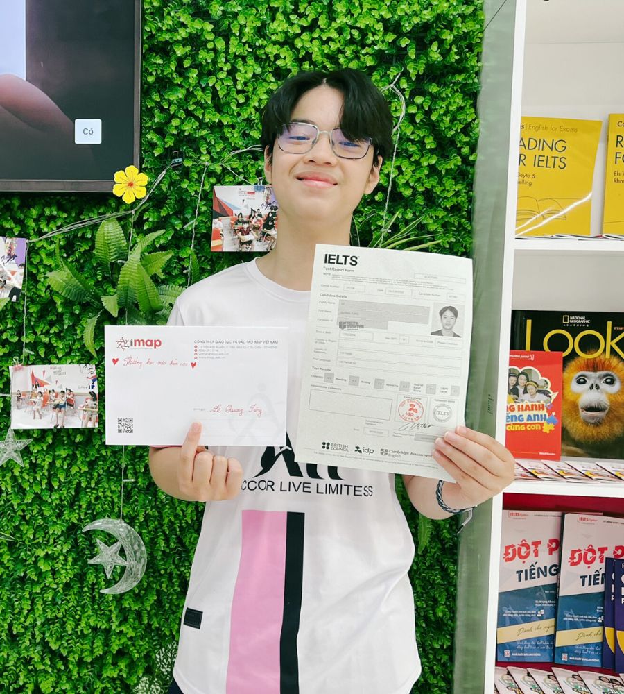 Học vi&ecirc;n IELTS Fighter xu&acirc;n la - Thanh t&ugrave;ng 7.5 IELTS