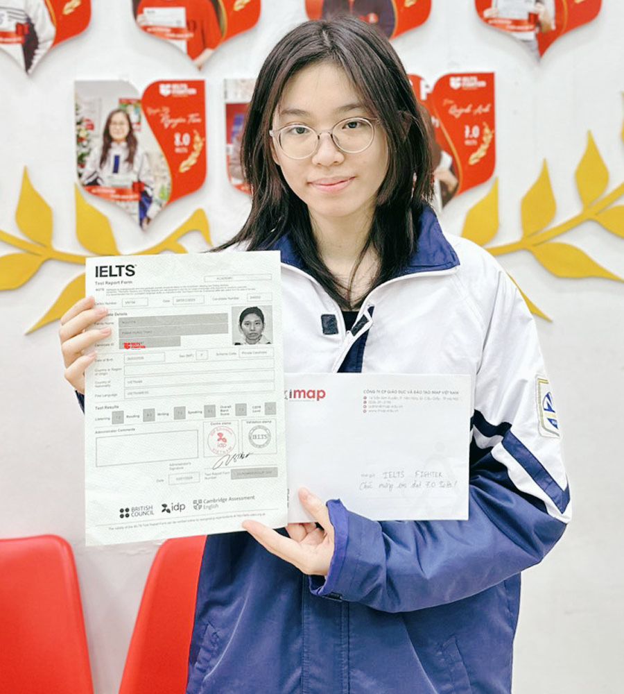 nguyễn hồng thảo 7.0 IELTS