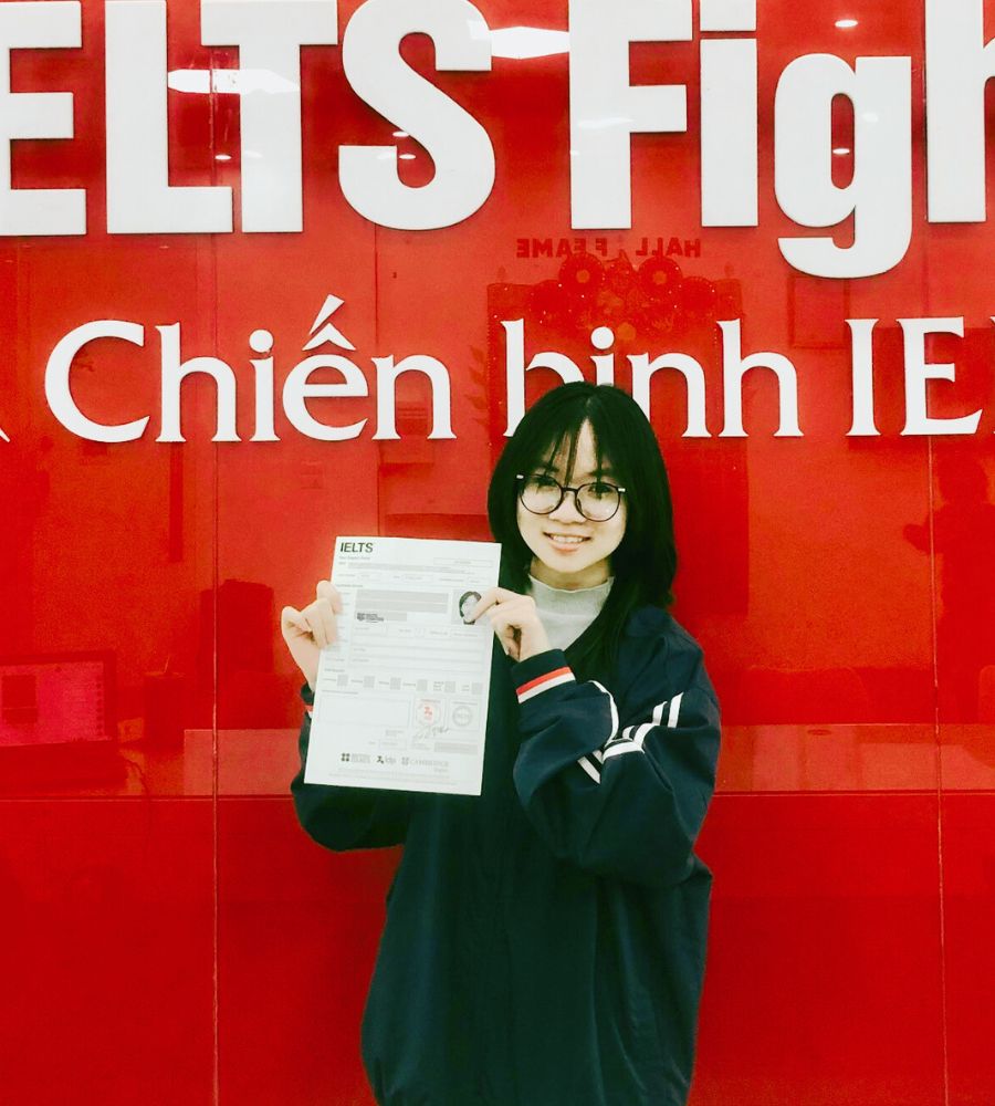 Dương Thị Tr&agrave; Giang 7.0 IELTS
