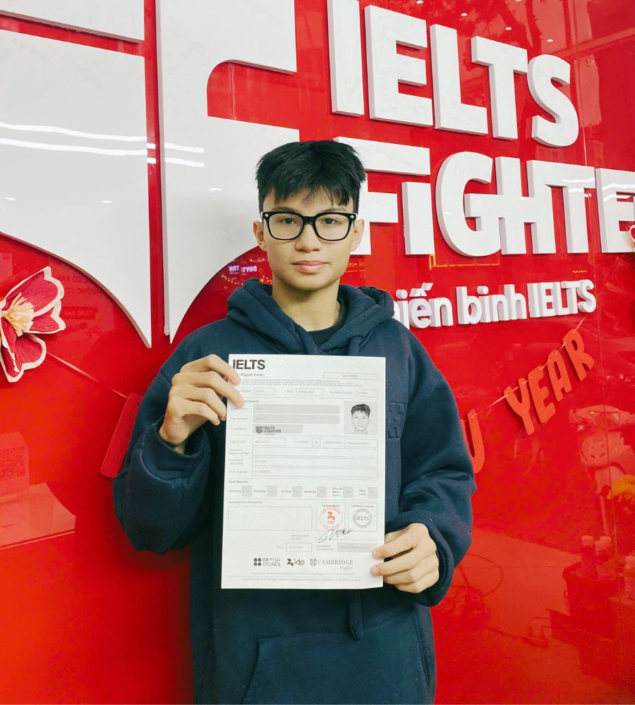 Trần Anh Huy  7.0 IELTS