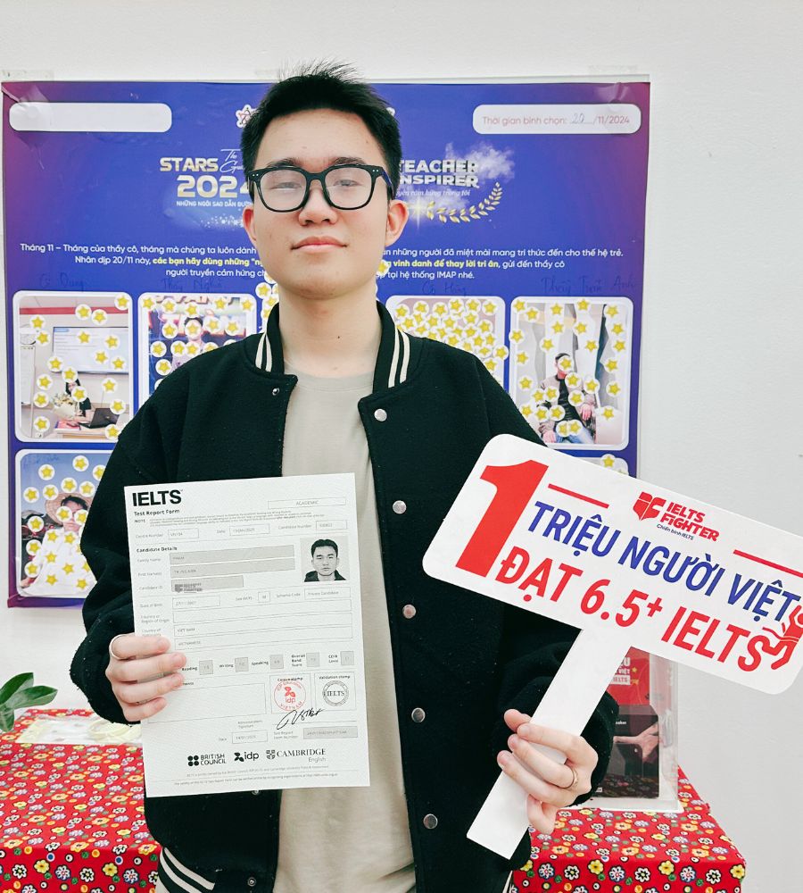 Phạm Trung Ki&ecirc;n  7.0 IELTS