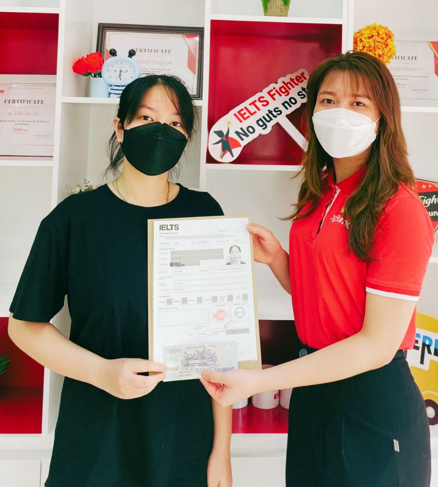 Linh 7.0 IELTS ielts fighter 737 quang trung