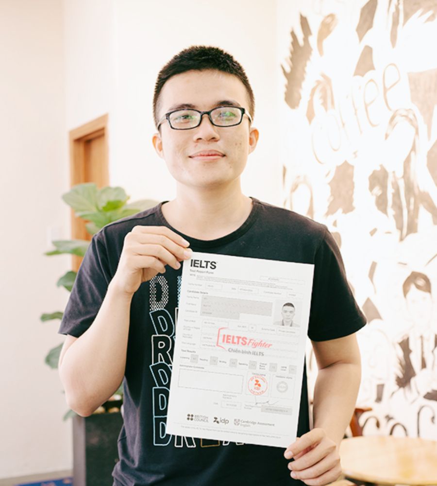 V&otilde; Qu&yacute; Vỵ 7.5 IELTS