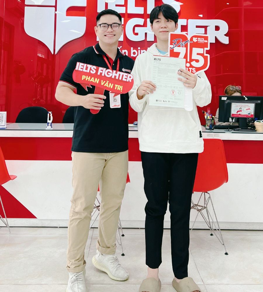 Đặng Minh H&ugrave;ng 7.5 IELTS