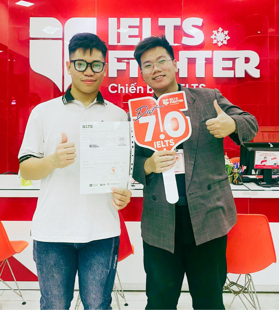 Trần Đức H&ograve;a 7.0 IELTS