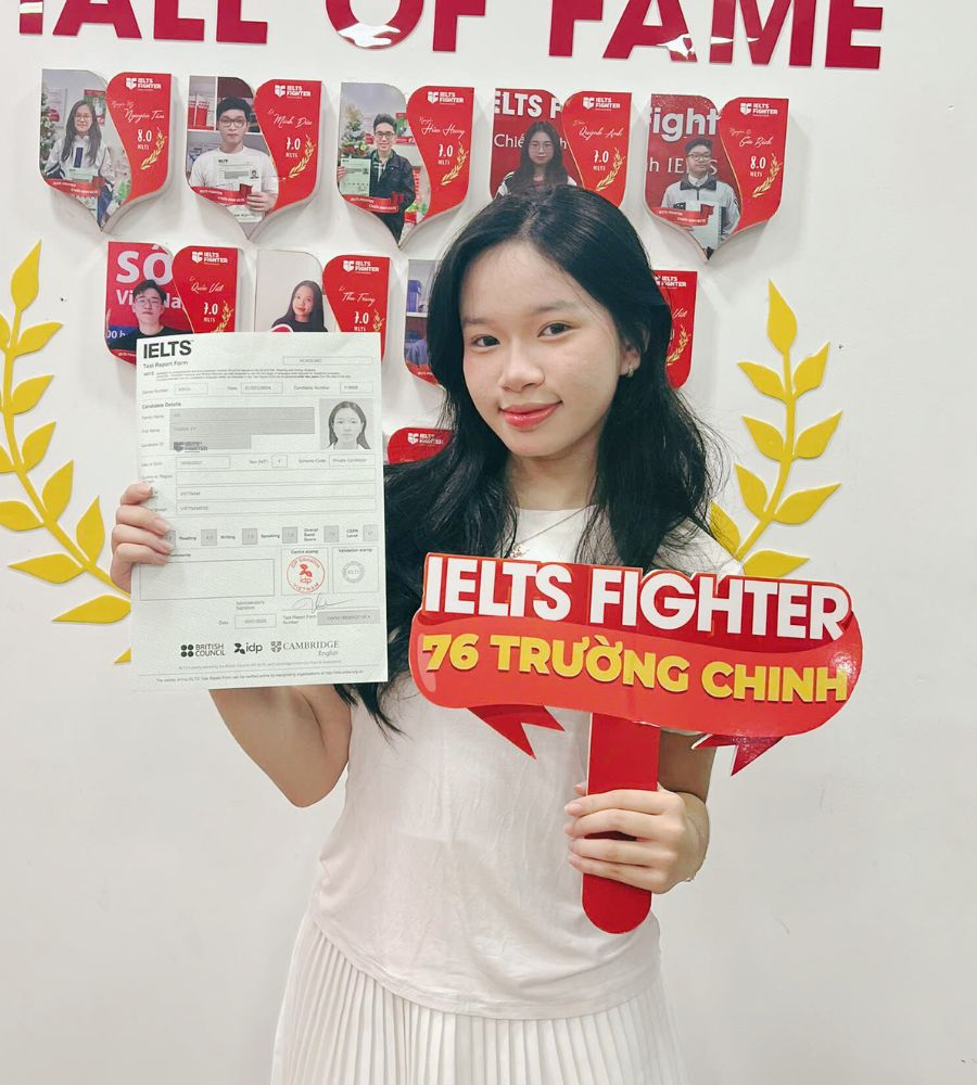 V&otilde; Tường Vy 7.0 IELTS