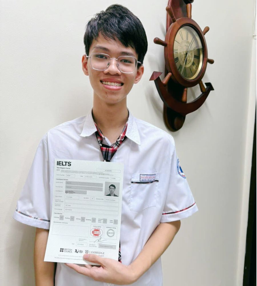 Nguyễn Tiến Đạt 7.0 IELTS