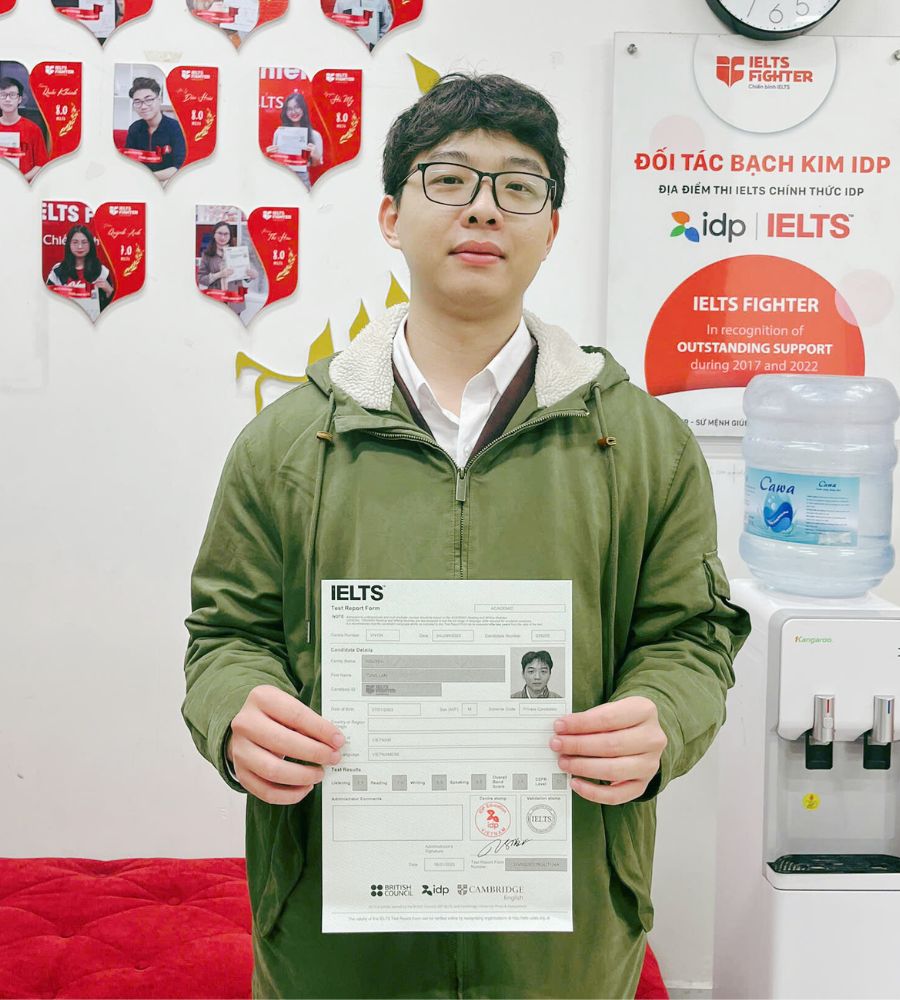 Nguyễn Tùng Lâm 7.0 IELTS