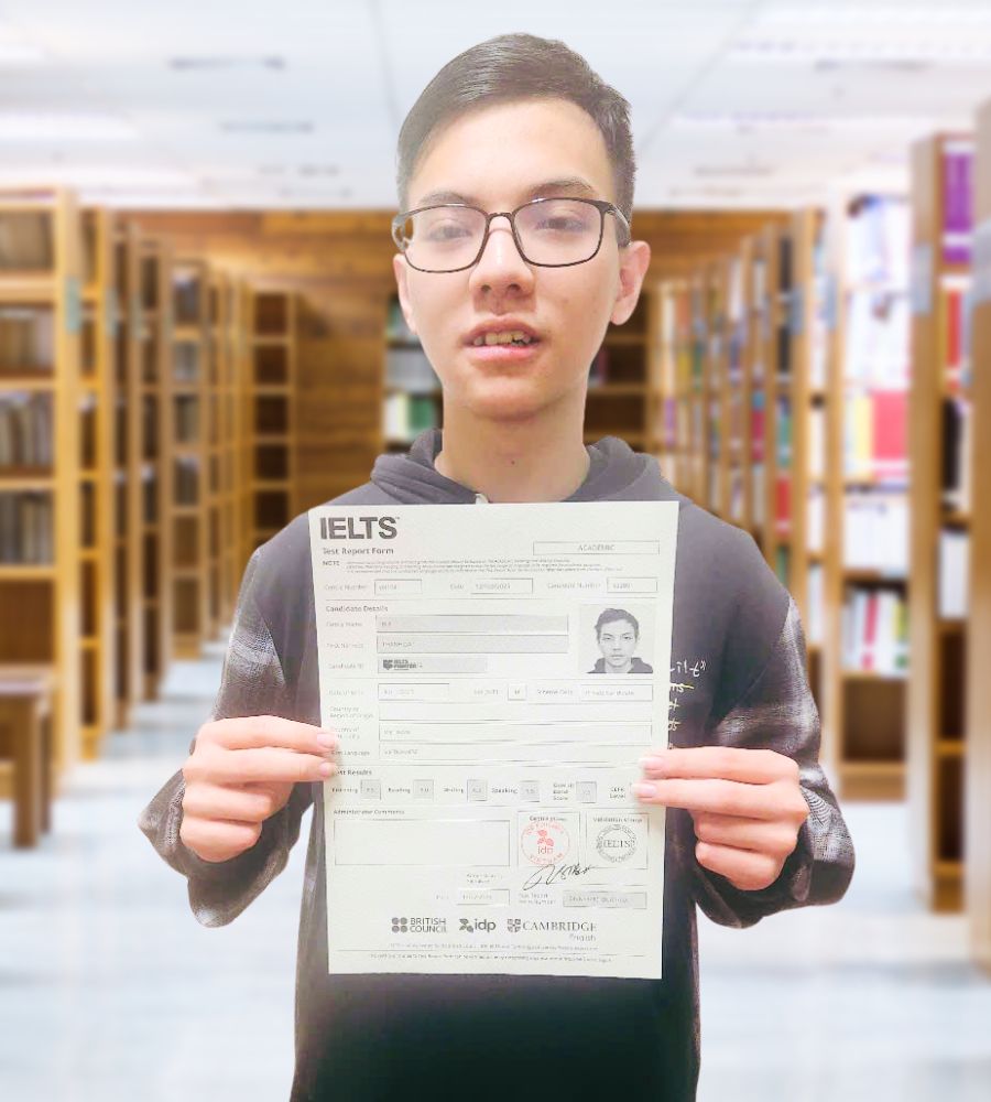B&ugrave;i Th&agrave;nh Đạt  7.5 IELTS