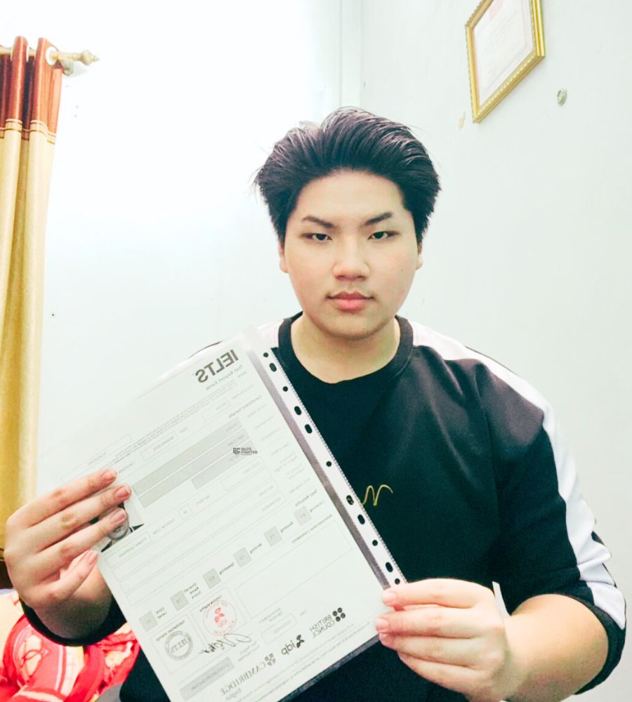 Ho&agrave;ng Anh Tuấn 7.5 IELTS