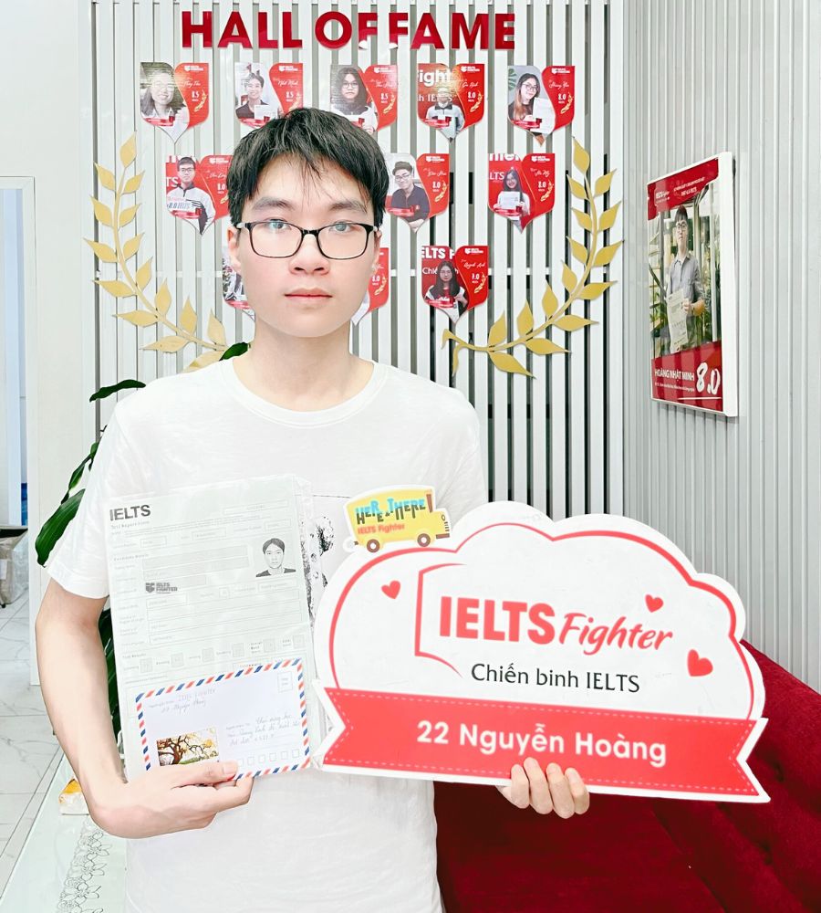 L&ecirc; Quang Vinh 7.5 IELTS