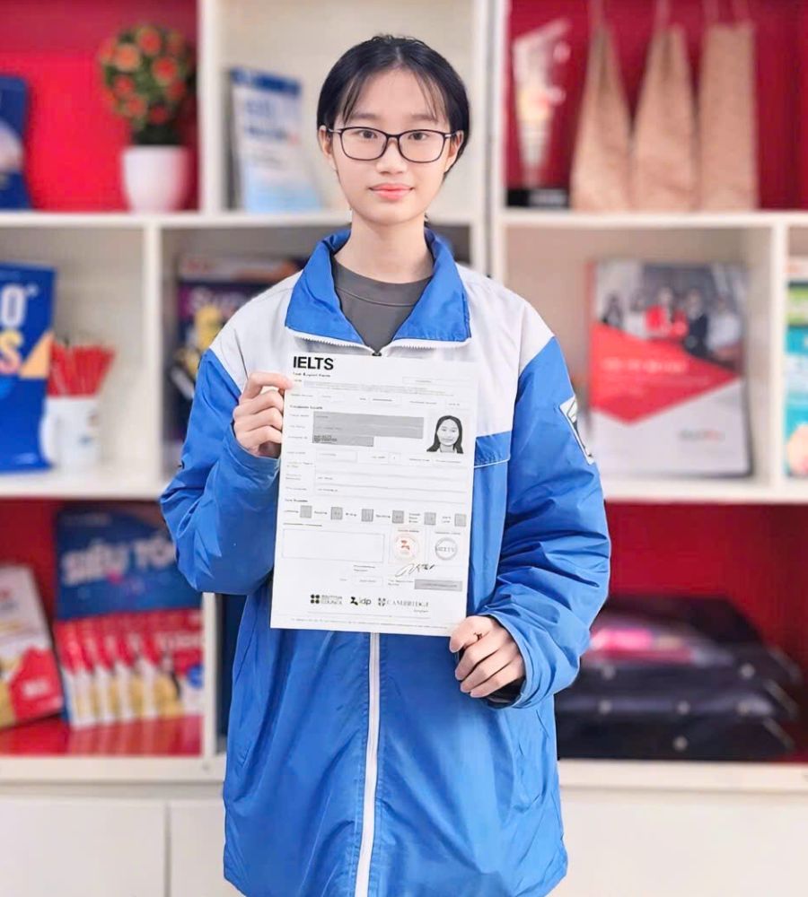 Ho&agrave;ng Thị Thanh Hiền 7.5 IELTS