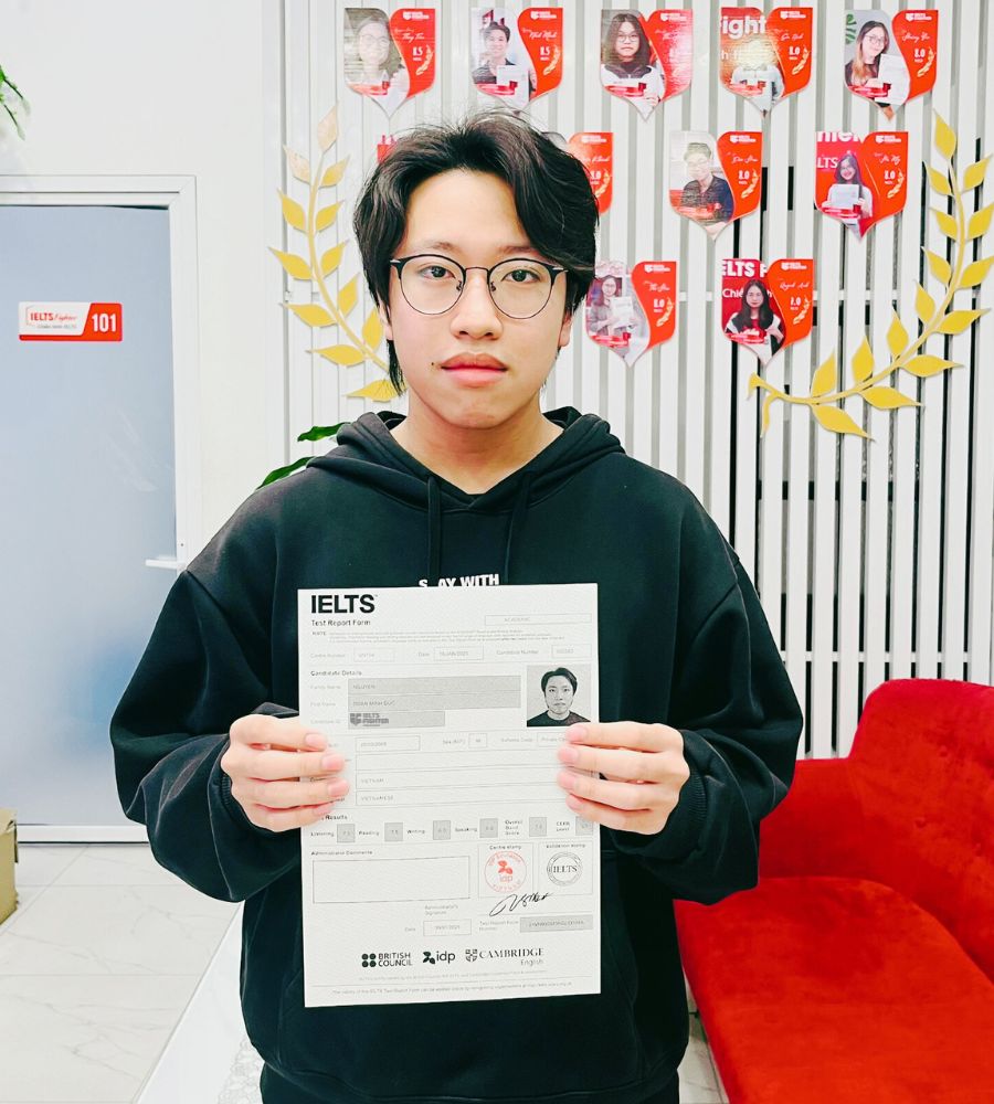 Nguyễn Đo&agrave;n Minh Đức  7.0 IELTS