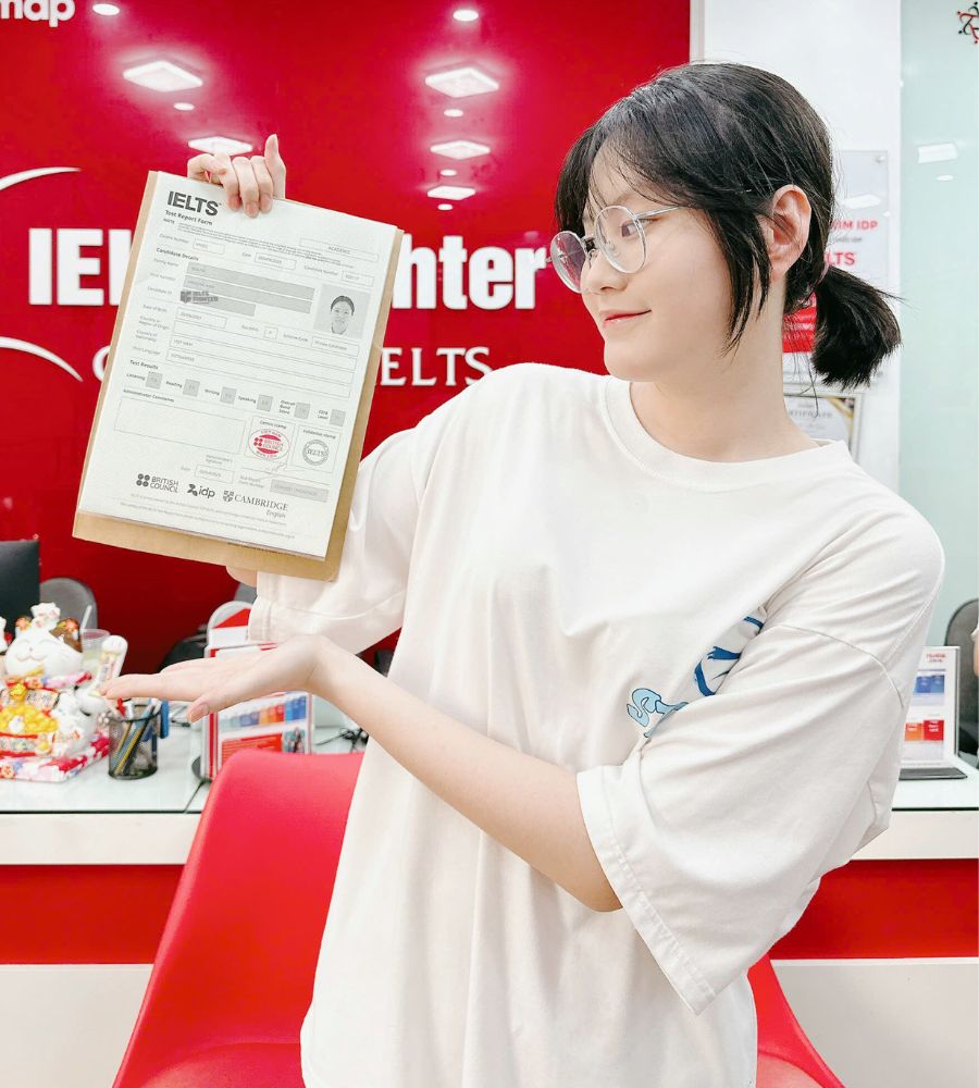 Ho&agrave;ng Phương Anh 7.0 IELTS