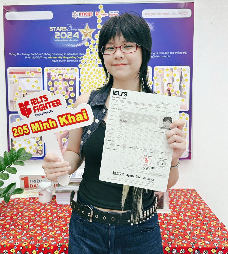 Trần Minh Khu&ecirc; 7.0 IELTS