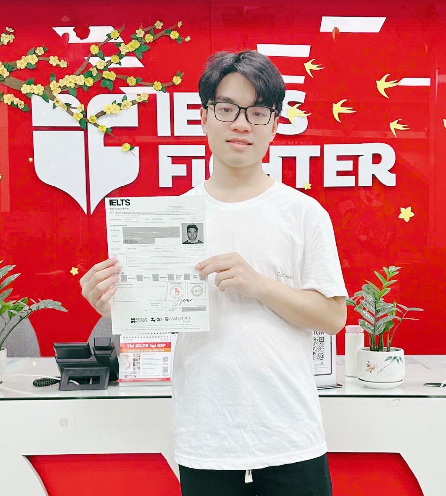 L&ecirc; Minh Đăng 7.5 IELTS