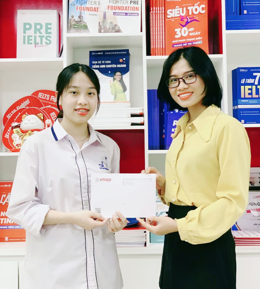 học vi&ecirc;n IELTS Fighter Bắc Ninh - Huyền anh 7.0 IELTS